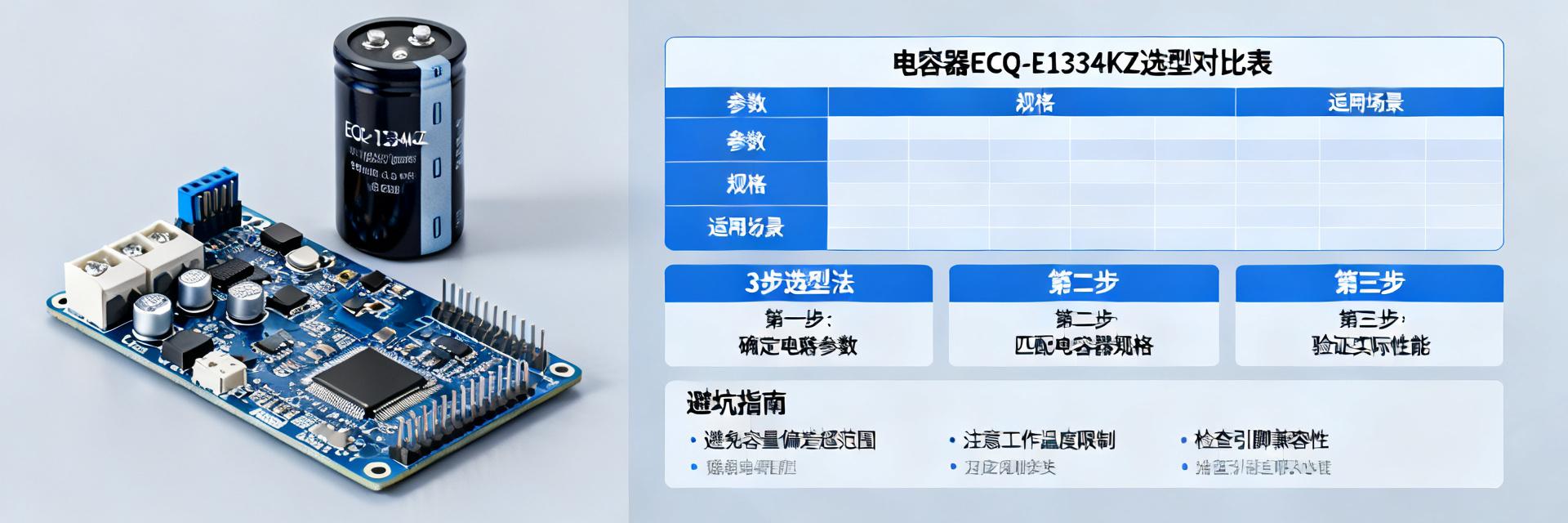 如何用ECQ-E1334KZ替代通用薄膜电容？3步选型法+避坑指南