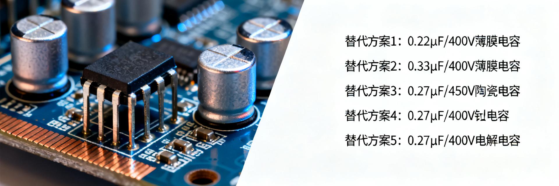0.27&mu;F/400V薄膜电容选型指南：ECQ-E4274KZ停产后的5大替代方案